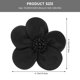 thumbnail image 2 of unbranded 2Ud Parche Floral Negro Bordado Para Reparar Y Decorar Ropa Y Accesorios, 2 of 7