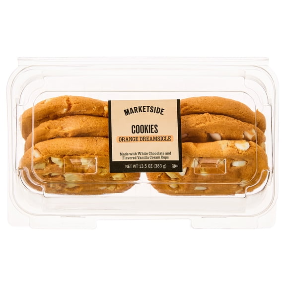 Marketside Orange Dreamsicle Cookies, 13.5 oz, 6 Count