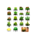 thumbnail image 1 of 18pcs Velas Xtellar Aromaticas Decorativas Cactus Suculenta Verdes, 1 of 4