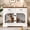 Brown + White + Iron + MDF, variant on 43.3" Farmhouse Dog Crate Furniture, Wooden Dog Kennel with 2 Storage Drawers and Rotating Food Bowls, Secure Metal Bar Crate for Large & Medium Dogs, Indoor Dog Crate Side Table, Black and Brown