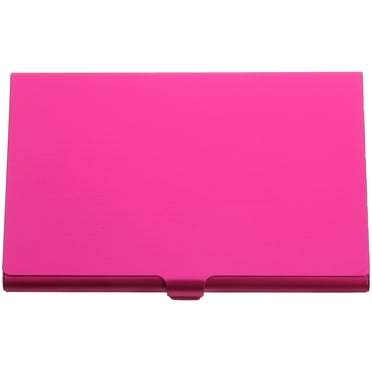 Business Cards Custom Designs Business Card Box DIY Business Card Case Unfinished Card Case Sublimation Cards Holder Blank Cards Case Container Aluminum Alloy Man