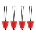 thumbnail image 1 of 4Pcs Universal Kayak Scupper Plug Kit Red Fit For 3/4" to 1.5" Scupper Holes, 1 of 3