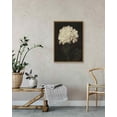 thumbnail image 7 of Drsoum 16x24in Framed Classical Canvas Wall Art Oil Painting Vintage The white Hydrangeas Room Decor for Bathroom Bedroom Living Room - Natural Framed, 7 of 7
