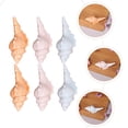 thumbnail image 5 of 6Pcs Conch Shape Chopstick Rests Ceramic Chopstick Holders Home Chopsticks Stands, 5 of 6