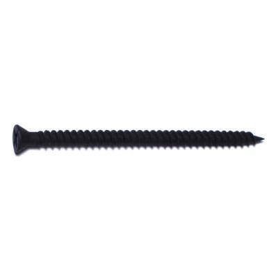 

#6 x 2-1/4 Black Phosphate Phillips Trim Head Drywall Screws (30 pcs.)