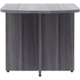 thumbnail image 5 of Lorell Weathered Charcoal Laminate Desking 66" x 30" x 29.5"Desk, 1" Top - Material: Polyvinyl Chloride (PVC) Edge - Finish: Weathered Charcoal Laminate, 5 of 6