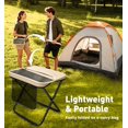 thumbnail image 3 of Taburete de camping OrbitShell plegable y portátil color caqui, paquete de 2, 3 of 8