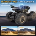 thumbnail image 6 of Wisairt RC Car for Kids, 1:16 Remote Control Car with 1080P HD Camera, 4WD RC Monster Truck, 2.4 GHz Alloy Car Toy for Kids Boys Teens Adults Birthday Christmas Gifts (Black), 6 of 8