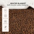 thumbnail image 4 of TEMOGU-Electric Heated Blanket Full Size 72"x84" - 4 Heat Settings, 10H Auto Shut Off, Ultra-Soft Flannel Fabric & Sherpa Fabric, Machine Washable, Classic Leopard Print, 4 of 4