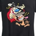 thumbnail image 3 of Ren & Stimpy - Smashing Time - Women's Short Sleeve Graphic T-Shirt, 3 of 5