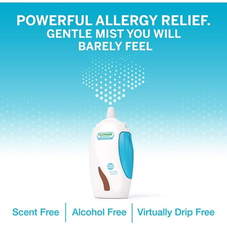 Flonase Sensimist Allergy Relief Nasal Spray Non Drowsy Allergy Medication, Gentle Mist - 120 Sprays