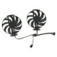 thumbnail image 1 of 2pcs Pla09215b12h Graphics Card Cooling Vga Cooler Fan 6pin 12v 0.5a For, 1 of 5