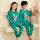 thumbnail image 2 of Pijamas térmicos de algodón para niños y niñas, ropa de dormir de Navidad para invierno, 4, 6, 8, 10, 12 y 14 años, 2 of 4