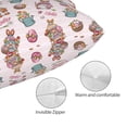 thumbnail image 3 of KLL Hello Easter Pillow Covers Envelope Closure,Super Soft and Cozy Fuzzy Fleece Pillow Case Cover (No pillow core） 20"x30", 3 of 5