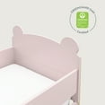 thumbnail image 6 of Storkcraft Teddy Bear Toddler Bed, Blush with Driftwood, 6 of 14