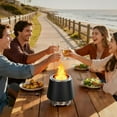 thumbnail image 4 of Décorations de Noël Extérieures, Barbecue Portable de Table avec Poêle à Feu de Camp pour Usage Intérieur et Extérieur, Équipement de Chauffage et de Barbecue pour Rassemblements dans la Cour, Matériaux Durables Ignifuges, 4 of 6