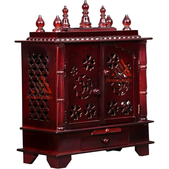 Home Temple, Wooden Temple, Pooja Mandir for Home