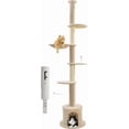 thumbnail image 1 of Árbol para Gatos MADE 4 PETS de Piso a Techo 235-270 cm con Rascador, 1 of 9
