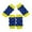 Blue, variant on Pet Leg Warmers Star Pattern Knitted Dog Elbow Protector Breathable Leg Sleeves For Small Medium Dogs(Blue-M)