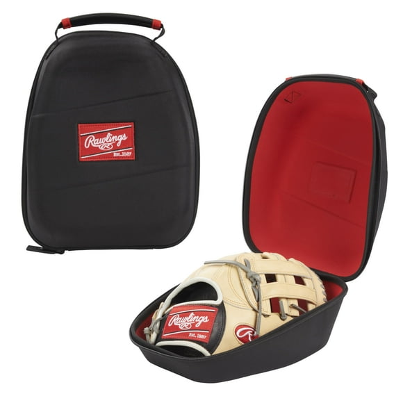 Glove Crib Rawlings - Béisbol/Softbol, color negro
