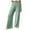 Green, variant on Karight Womens Cotton Linen Palazzo Pants Drawstring Elastic Waist Casual Wide Leg Trousers with Pockets Army Green