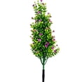 thumbnail image 2 of 60cm Faux Flowering Tree Artificial Shrub Potted Plant for Garden Home Decor,Purple, 2 of 6