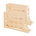thumbnail image 2 of Harpi Egg Holder for Fridge, Egg Storage for Refrigerator, 4 Tiers Auto Rolling Fridge Eggs Organizer Space-Saving Eggs Dispenser 30 Eggs Fridge Eggs Rack Large Capacity Eggs Dispenser, 2 of 5