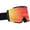 Black frame red film, variant on UV Protections Anti Fog Lens Snow Goggles Large Vision Skating Glasses Ski Goggles for Men Women Snow Snowboard Goggles