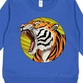 thumbnail image 3 of Inktastic Roaring Tiger Design Toddler Sweatshirt, 3 of 4