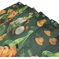 thumbnail image 3 of FREEAMG St. Patrick's Day Cute Gnome Bath Curtain Rugs Sets 2 Pcs, Bathroom Theme Set with Shower Curtain and Non-Slip Carpet -12 Hooks-60X72in, 3 of 7