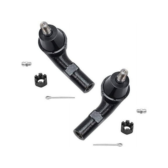 Outer Tie Rod End Set - Compatible with 1998 - 2010 Volkswagen Beetle 1999 2000 2001 2002 2003 2004 2005 2006 2007 2008 2009