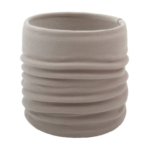 Ahabrexf Neck Cover for Winter, Warmth Protection High Neck Thick Yarn Solid Color Scarf