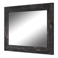 thumbnail image 2 of Hitchcock Butterfield 814902 Rustic Weathered Reclaimed Ebony Wood Yosemite Rectangle Mirror, 2 of 4
