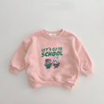 thumbnail image 1 of Sudaderas para bebés, niños y niñas, jersey de cuello redondo de manga larga, Tops de algodón, Camiseta holgada de piel suave con estampado de Mickey para niños, 1 of 4