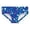 Blue, variant on Krdevn Girls Pink Heart Print Swim Briefs Kids Bikini Bottoms Color:Purple2,Size:3-4 Years