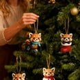 thumbnail image 6 of 24 Days Red Panda Christmas Advent Calendar 2024 Countdown with Acrylic Figures for Kids & Adults, Festive Birthday Surprise Box, 6 of 6
