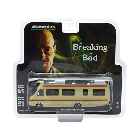 Greenlight Collectibles Breaking Bad 2008-13 TV Series - 1986 Fleetwood Bounder RV Vehicle (1:64