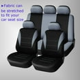 thumbnail image 2 of 9pcs Universal Car Seat Covers Full Set Waterproof Car Seat Protector Cushions Front Rear Car Seat Covers Car Accessories Four Seasons Fit for Auto Truck Van SUV, 2 of 10