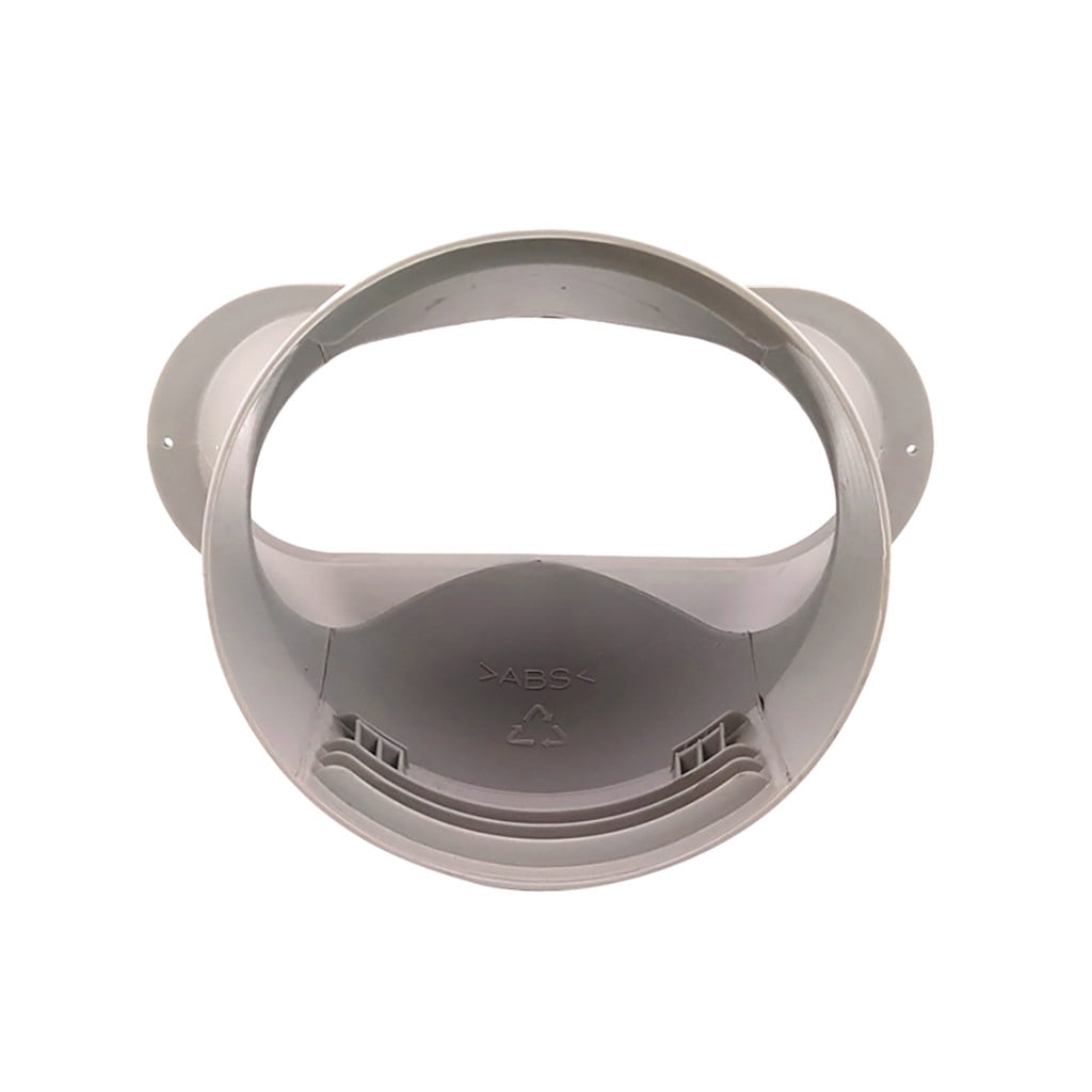 Adaptateur de Tuyau D'Échappement de Climatiseur Connecteur de Fenêtre pour Climatiseur Portable Compatible avec Tuyaux de 5,9 pouces/5 pouces ABS Connecteur de Port d'Échappement de Climatiseur