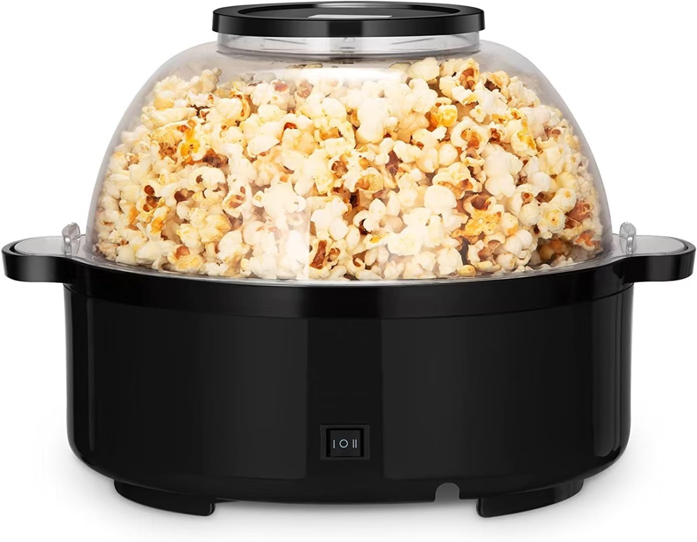 Automatic Stirring Popcorn Maker, Electric Hot Oil Popcorn Popper Maker