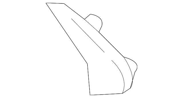 Genuine OE Acura Reflector - 33505-TZ3-A11