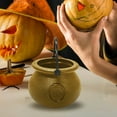 thumbnail image 5 of RXMEKW Halloween Decorations Plastic Witch Cauldron Candy Bowl Holder with Handle, Halloween "Trick Or Treat" Party Supply (No Candy included), 5 of 5