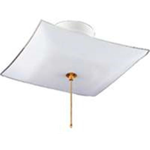 Fix Ceil 2Lmp Med 60W Clr Wht Boston Harbor Ceiling Fixtures F98WH02SW-1264H3L