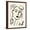 Brown Frame, variant on Art.com Matisse's Muse Portrait II Art Print by Victoria Barnes, 12" x 16"
