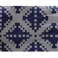 thumbnail image 4 of oneOone Georgette Viscose Fabric Check Kasuri Print Fabric BTY 42 Inch Wide, 4 of 4