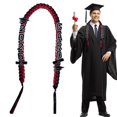 thumbnail image 1 of 47''/59'' Graduation Ribbon Lei Necklace, Handmade Multicolor Lei With Tassel, 2026 GraduationforGraduates, 120cm Length, Multicolor Graduation Lei NecklaceforGraduate, 1 of 9