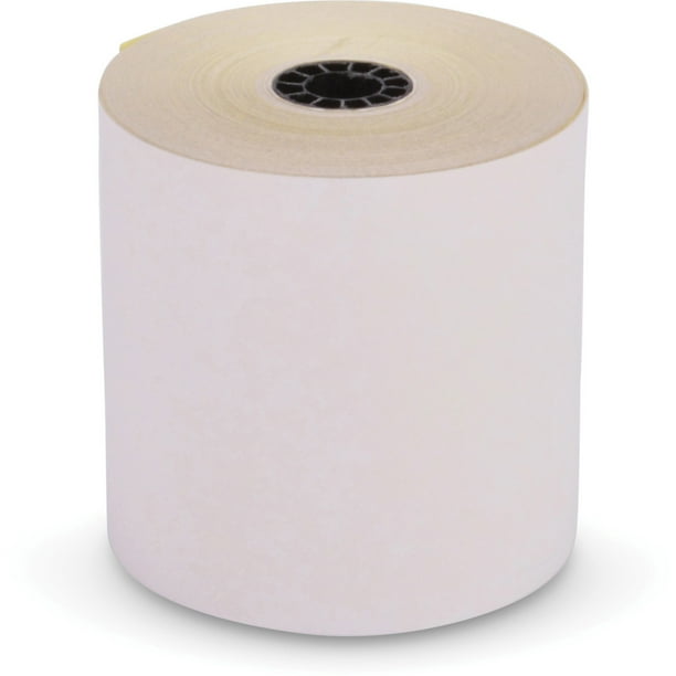 ICONEX Carbonless Paper, White, Yellow, 10 / Carton (Quantity