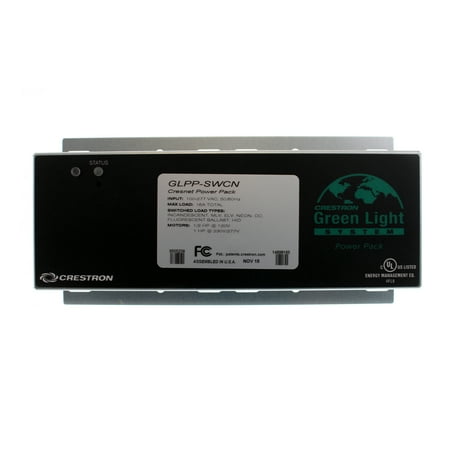 Crestron GLPP-SWCN Green-Light Power Pack, 1 Channel Switch, Crestnet