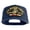 Navy, variant on U.S. Marine Corps Vietnam 1959 1975 Patched Solid Cotton Twill 5 Panel Prostyle Snap Cap - Black OSFM