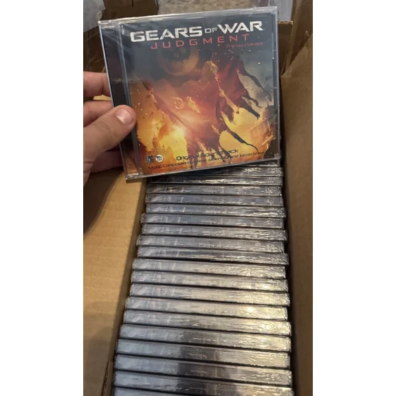 Sealed Xbox 360 Gears Of War Judgment Cd Video Game Soundtrack S/T Case Fresh